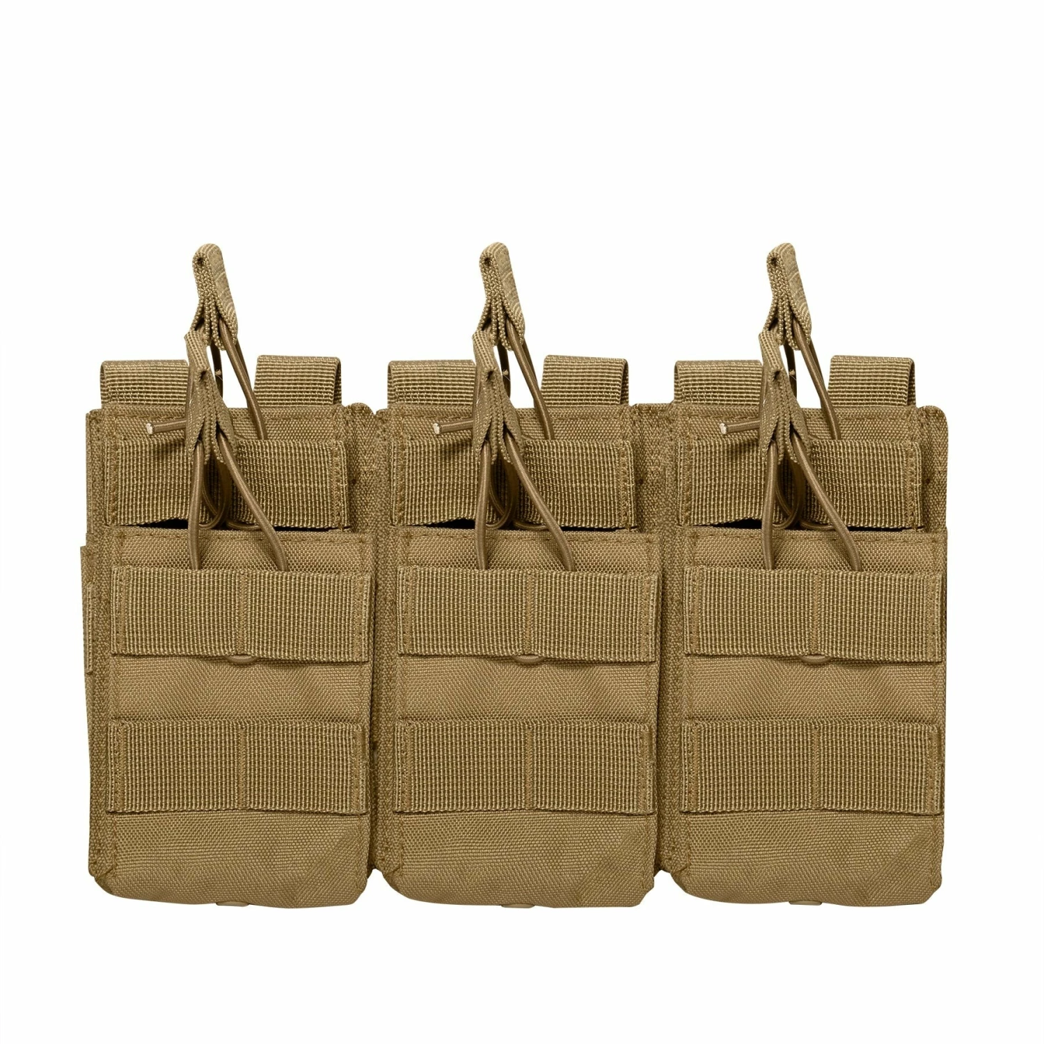 Rothco MOLLE Open Top Six Rifle Mag Pouch