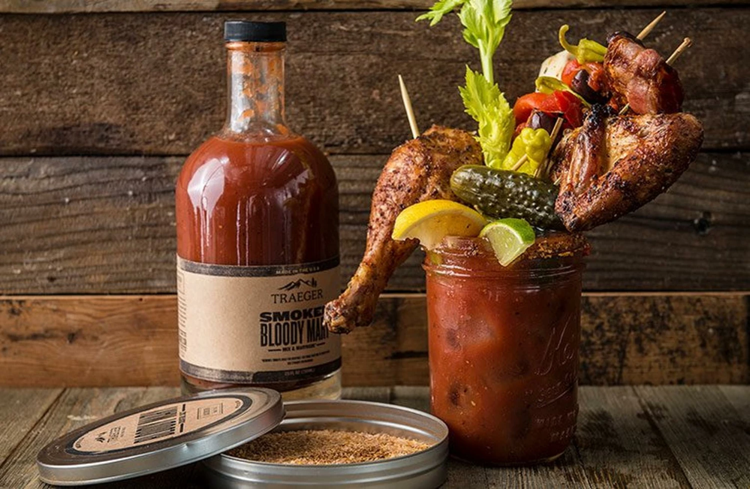 TRAEGER SMOKED BLOODY MARY MIX & MARINADE 750 ML Traeger Accessories 5 TRAEGER SMOKED BLOODY MARY MIX & MARINADE 750 ML Traeger Accessories