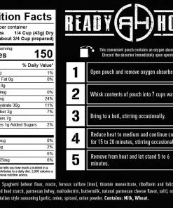 Ready Hour Spaghetti Case Pack Entrees