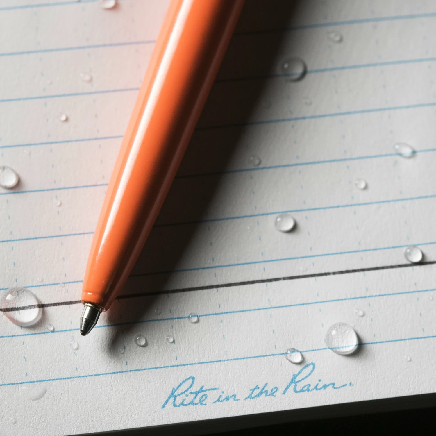 Rite In The Rain Weatherproof Metal Clicker Pen - Black Ink 2 Rite In The Rain Weatherproof Metal Clicker Pen - Black Ink