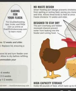 OverEZ Chicken Coops OverEZ Chicken Feeder 13 OverEZ Chicken Coops OverEZ Chicken Feeder