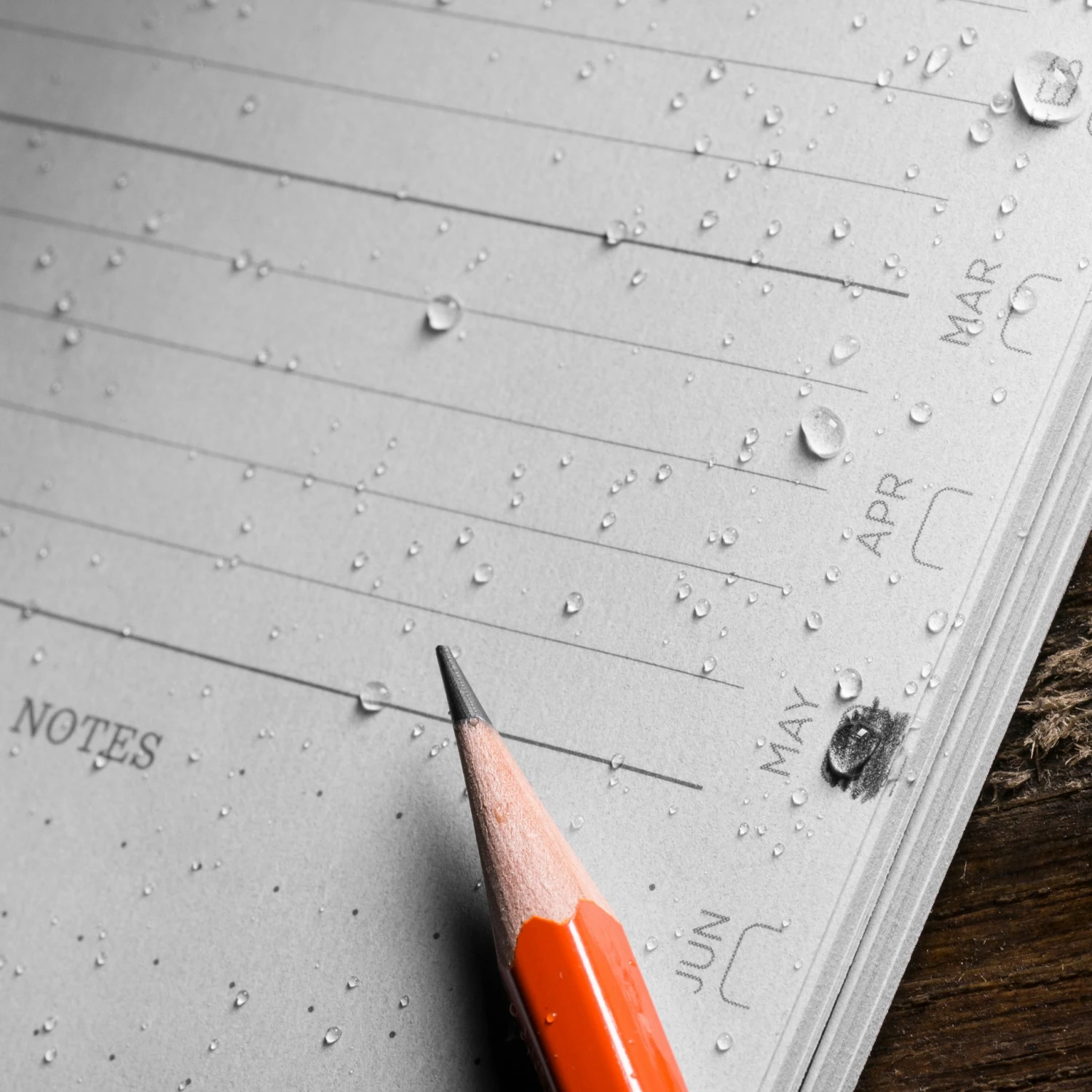 Waterproof Notebooks Rite In The Rain Weatherproof Side Spiral Weekly Planner, 4.625 In. X 7 In. 3 Waterproof Notebooks Rite In The Rain Weatherproof Side Spiral Weekly Planner, 4.625 In. X 7 In.