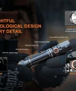 FENIX PD35 V3.0 1700 LUMENS RECHARGEABLE FLASHLIGHT