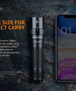 Flashlights FENIX PD40R V2.0 3000 LUMENS RECHARGEABLE FLASHLIGHT