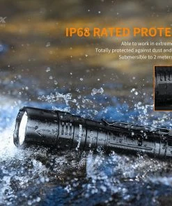 Flashlights FENIX PD40R V2.0 3000 LUMENS RECHARGEABLE FLASHLIGHT