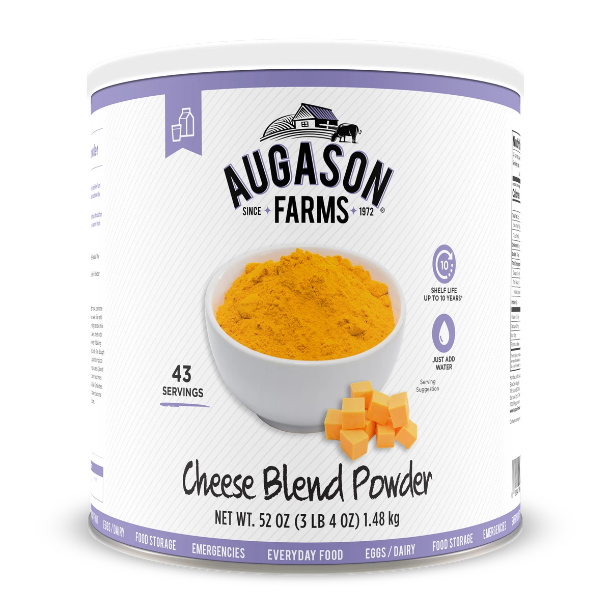 Food & Food Storage Augason Farms Cheese Blend Powder 1 Food & Food Storage Augason Farms Cheese Blend Powder