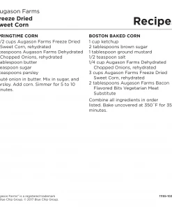 Augason Farms Freeze Dried Sweet Corn