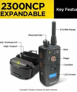 DOGTRA 2300NCP EXPANDABLE TRAINING SYSTEM Dogs 8 DOGTRA 2300NCP EXPANDABLE TRAINING SYSTEM Dogs