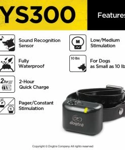 Dogs DOGTRA YS300 NO BARK COLLAR