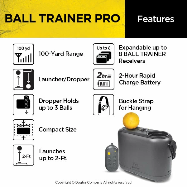 DOGTRA BALL TRAINER PRO 2 DOGTRA BALL TRAINER PRO