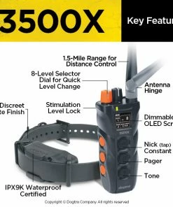 DOGTRA 3500X TRAINING SYSTEM Dogs 9 DOGTRA 3500X TRAINING SYSTEM Dogs