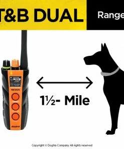 Dogs Dogtra T&B Dual 1-Dog Training And Beeper System 11 Dogs Dogtra T&B Dual 1-Dog Training And Beeper System