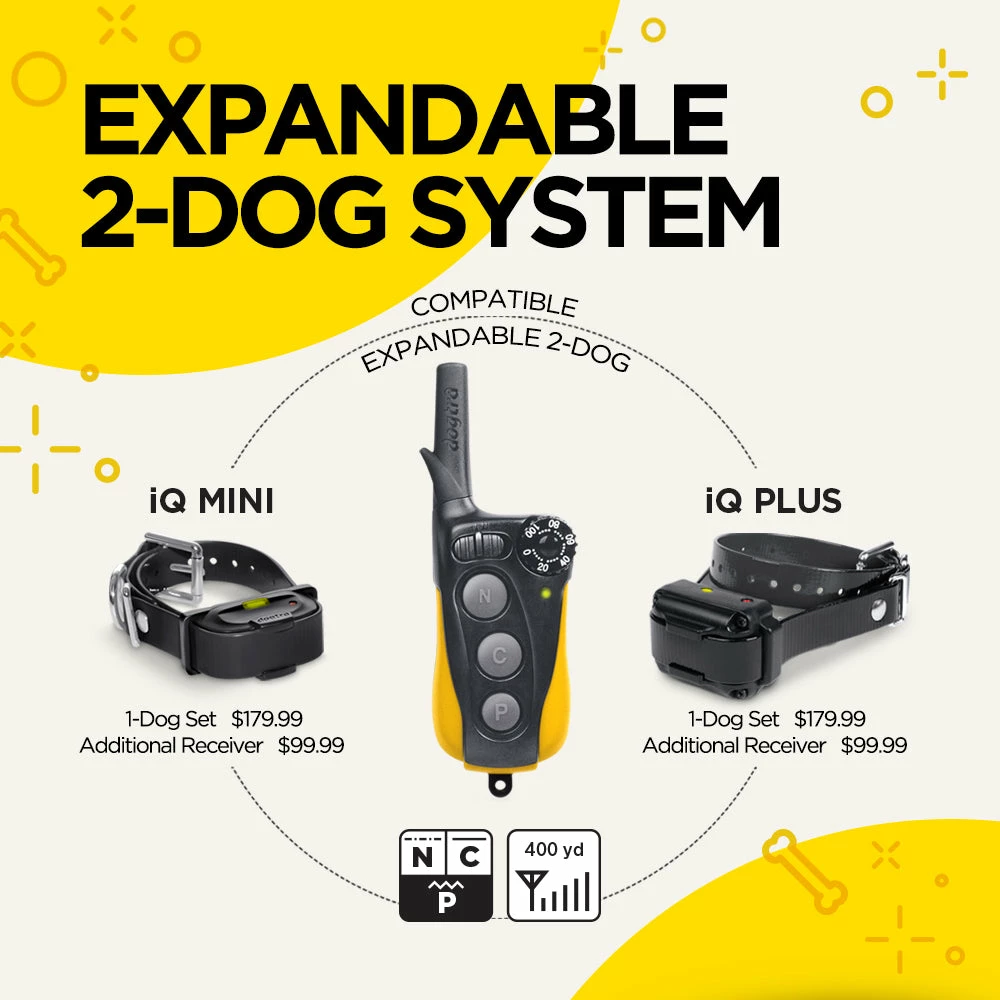 Dogs DOGTRA IQ MINI TRAINING SYSTEM 3 Dogs DOGTRA IQ MINI TRAINING SYSTEM