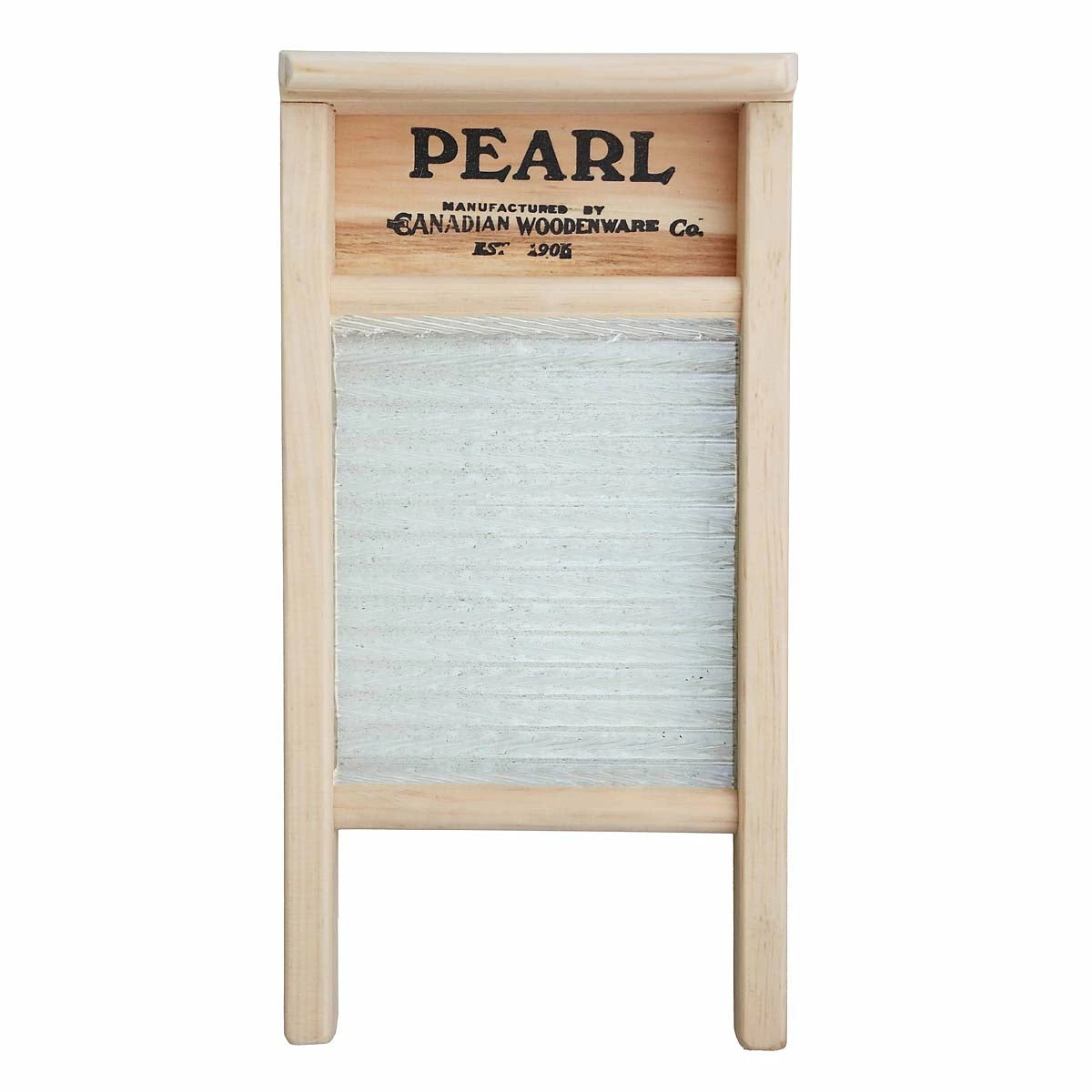 Home, Farm & Garden Canadian Woodenware Pearl Glass Washboard 1 Home, Farm & Garden Canadian Woodenware Pearl Glass Washboard