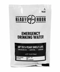 Drinks Ready Hour Emergency Water Pouch Case (64 Pouches)