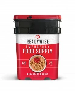 ReadyWise 120 Serving Breakfast Bucket Food & Food Storage