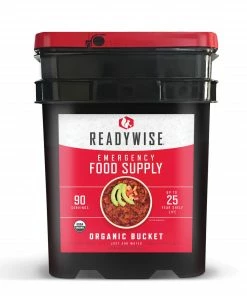 ReadyWise Organic Bucket - 90 Servings Food & Food Storage