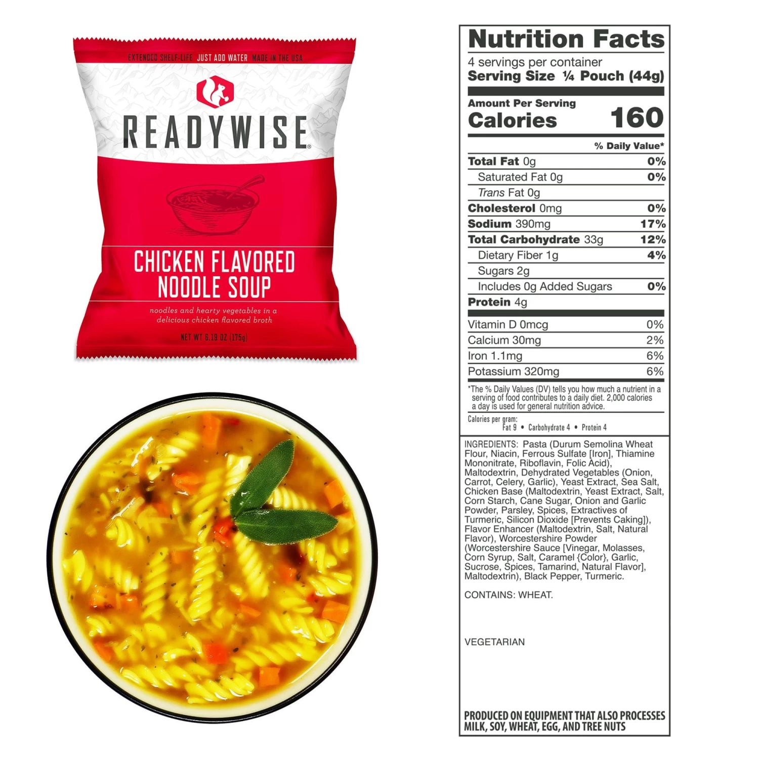 Food & Food Storage ReadyWise Emergency Soup Bucket - 48 Servings 4 Food & Food Storage ReadyWise Emergency Soup Bucket - 48 Servings