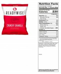 ReadyWise Package Of Long Term Emergency Food Supply - 2160 Servings Food & Food Storage