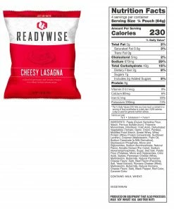 ReadyWise Package Of Long Term Emergency Food Supply - 2160 Servings Food & Food Storage