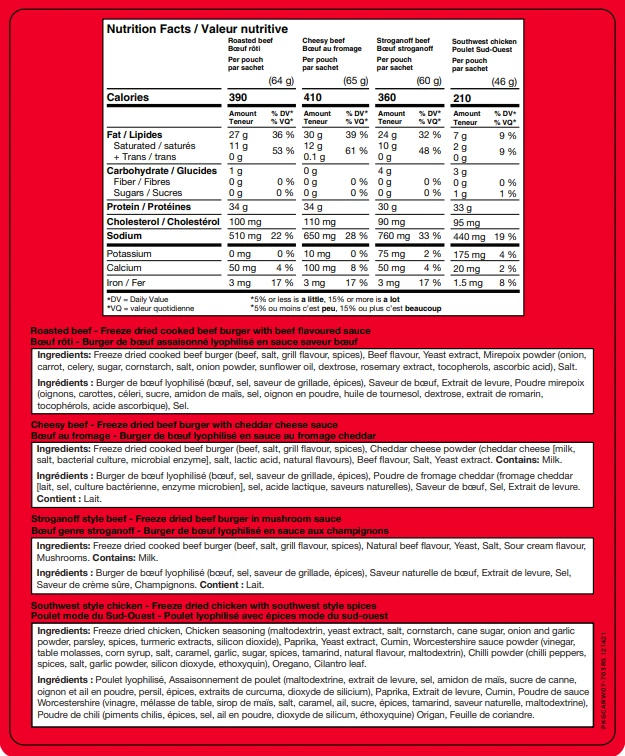 ReadyWise 110 Serving Protein Bucket Food & Food Storage 3 ReadyWise 110 Serving Protein Bucket Food & Food Storage
