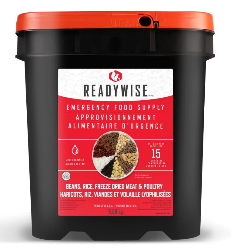 ReadyWise 110 Serving Protein Bucket Food & Food Storage 1 ReadyWise 110 Serving Protein Bucket Food & Food Storage