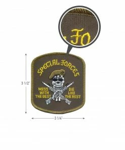 Rothco Special Forces Mess With The Best Patch