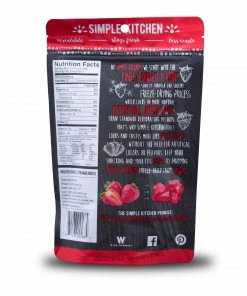 ReadyWise Simple Kitchen Freeze-Dried Strawberries - 6 Pack