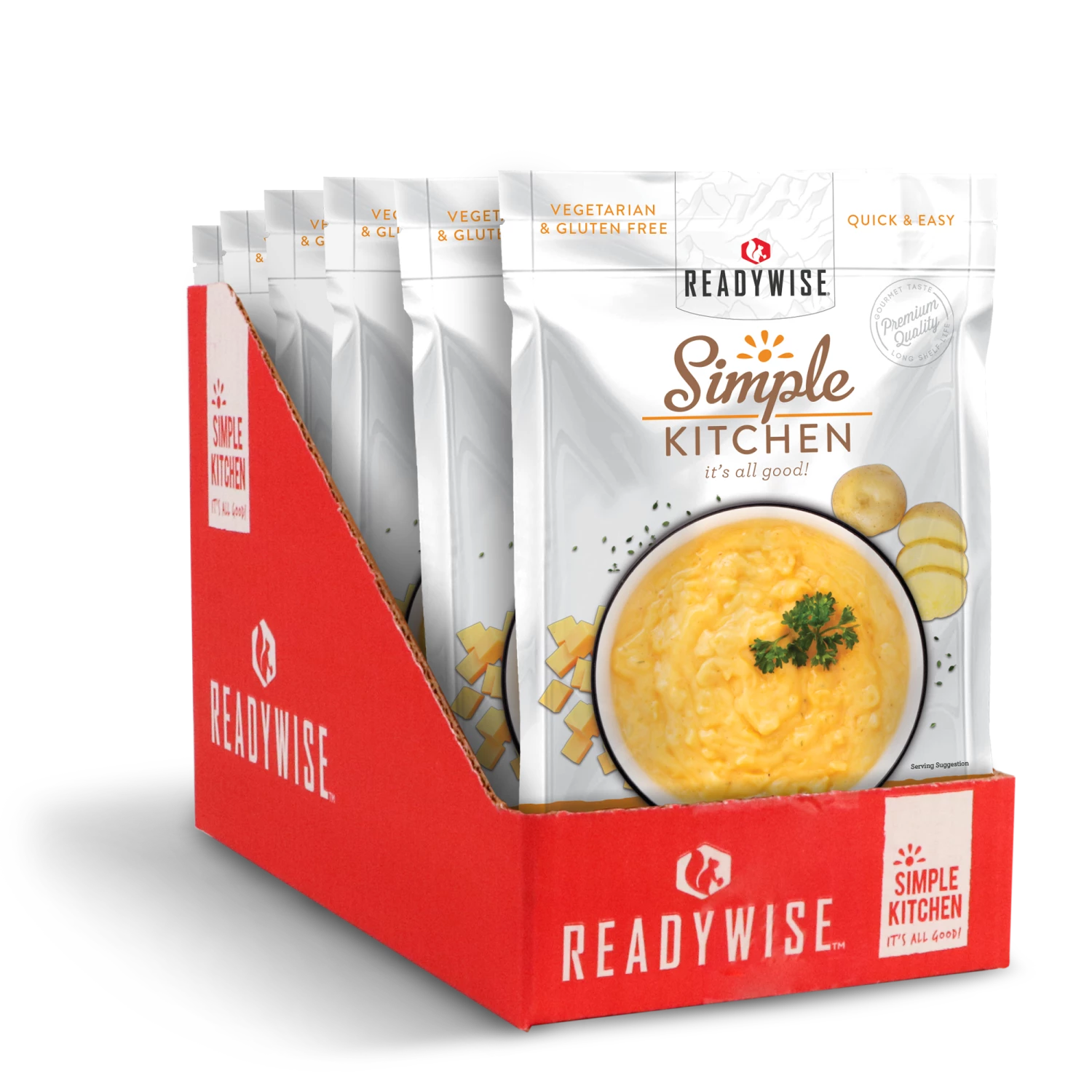 ReadyWise Food & Food Storage Simple Kitchen Cheesy Potato Soup - 6 Pack 1 ReadyWise Food & Food Storage Simple Kitchen Cheesy Potato Soup - 6 Pack