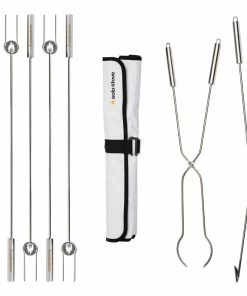 Outdoor Cooking Solo Stove Sticks + Tools Accessory Bundle