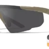Wiley X Saber Advanced Sunglasses - Matte Tan Frame With Changeable Lenses