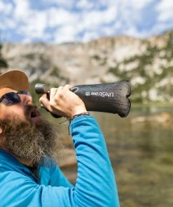 LifeStraw Peak Series Collapsible Squeeze Water Bottle Filter System 1L