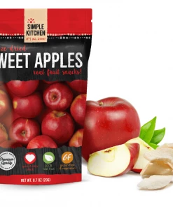 ReadyWise Simple Kitchen Freeze-Dried Sweet Apples - 6 Pack