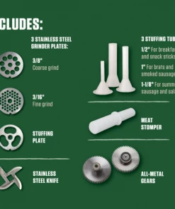 LEM #22 BIG BITE MEAT GRINDER - 1 HP 10 LEM #22 BIG BITE MEAT GRINDER - 1 HP