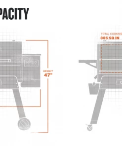 TRAEGER IRONWOOD 885 PELLET GRILL