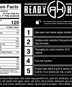 Ready Hour Black Burger Mix Case Pack