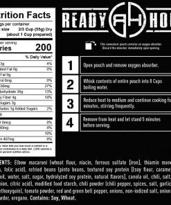 Entrees Ready Hour Chili Mac Case Pack