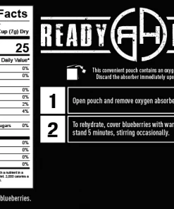 Fruits Ready Hour Freeze-Dried Blueberries Case