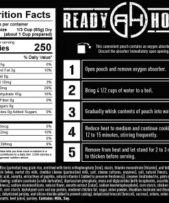 Ready Hour Gluten Free Food Kit 120 Serving Entrees