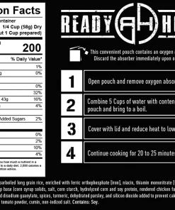 Ready Hour Gluten Free Food Kit 120 Serving Entrees