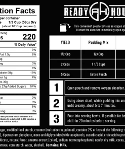 Ready Hour Gluten Free Food Kit 120 Serving Entrees