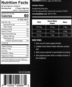 Ready Hour Peanut Butter Powder #10 Can Bakery 7 Ready Hour Peanut Butter Powder #10 Can Bakery