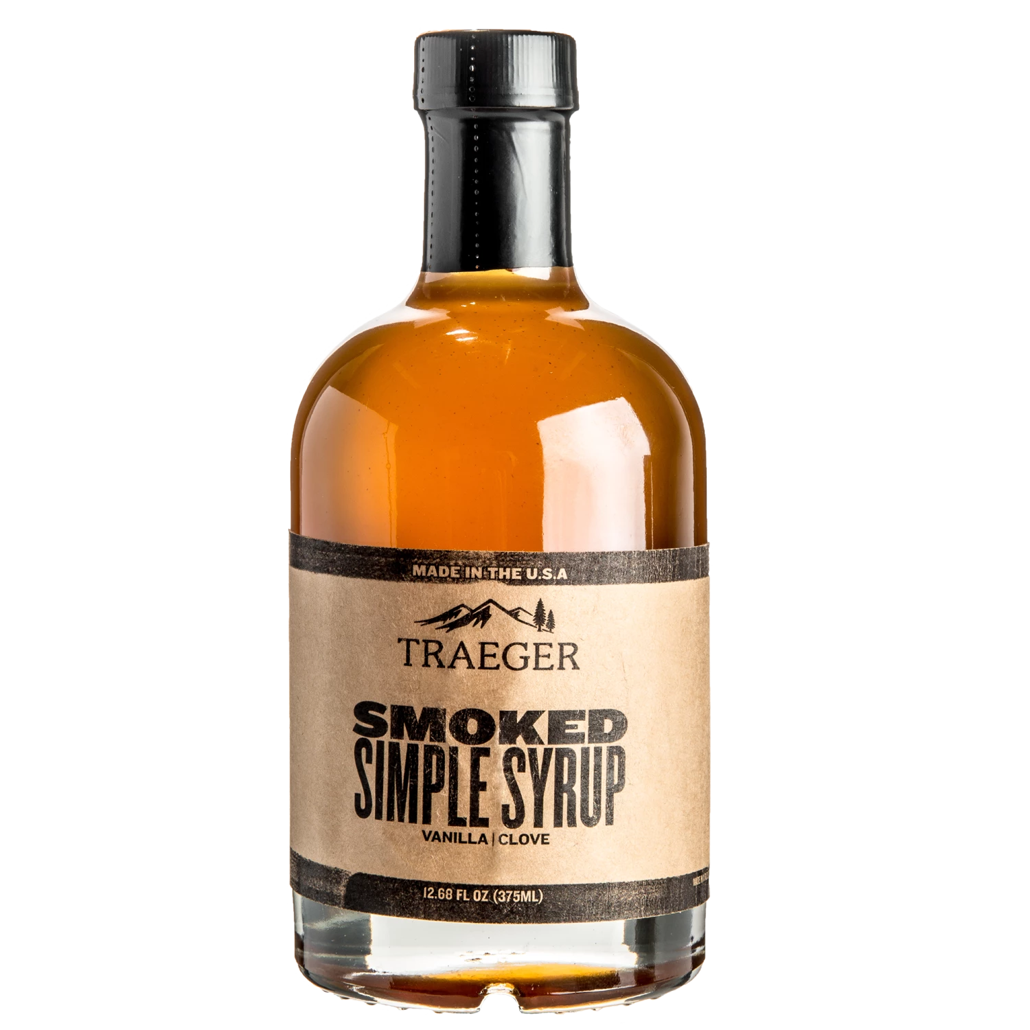 Traeger Accessories TRAEGER SMOKED SIMPLE SYRUP VANILLA & CLOVE - 375 ML 1 Traeger Accessories TRAEGER SMOKED SIMPLE SYRUP VANILLA & CLOVE - 375 ML