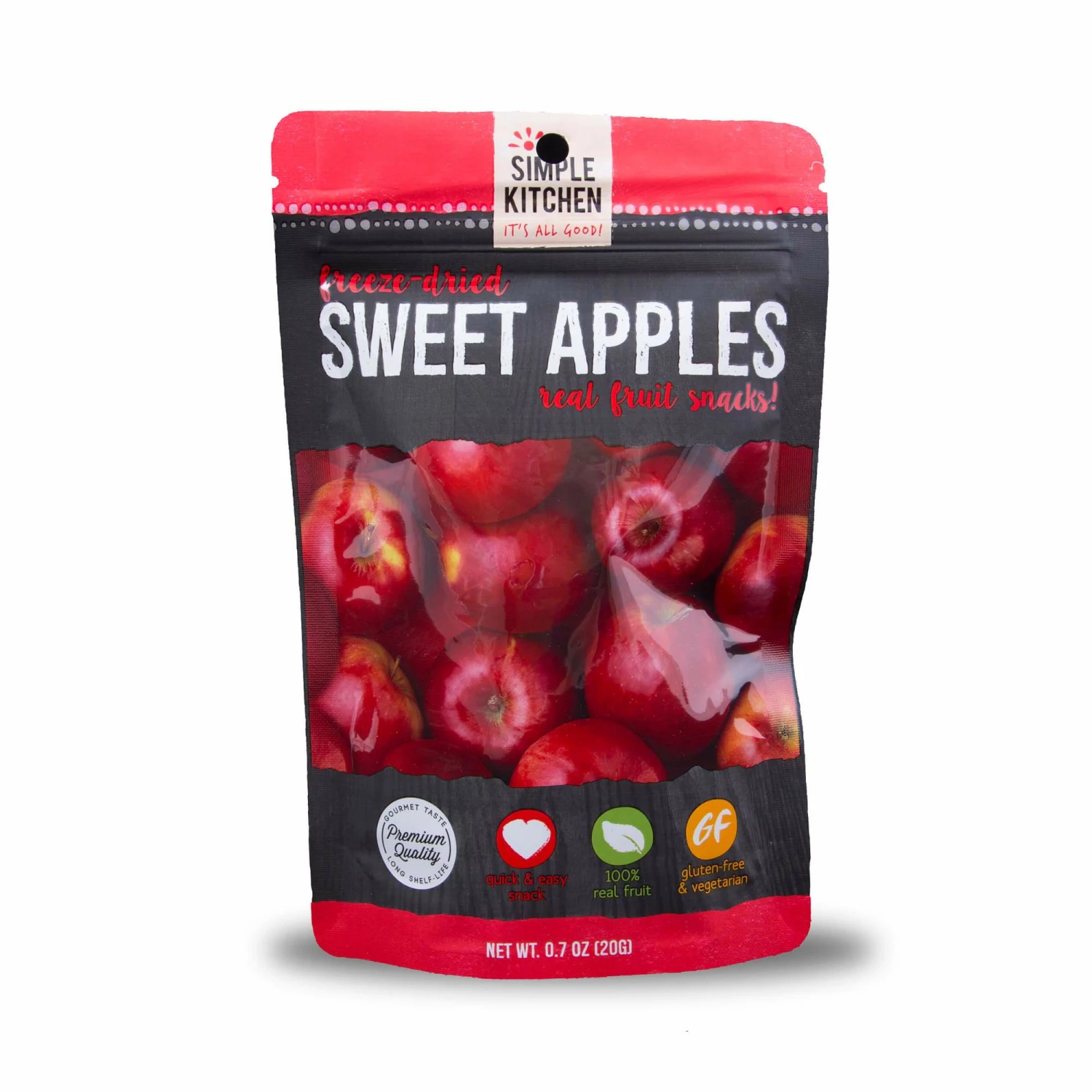ReadyWise Simple Kitchen Freeze-Dried Sweet Apples - 6 Pack 2 ReadyWise Simple Kitchen Freeze-Dried Sweet Apples - 6 Pack