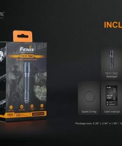 Fenix TK11Tac 1600 Lumen Tactical Flashlight Flashlights