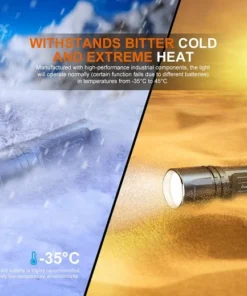 Fenix TK35UE V2.0 5000 Lumens Rechargeable Flashlight Flashlights