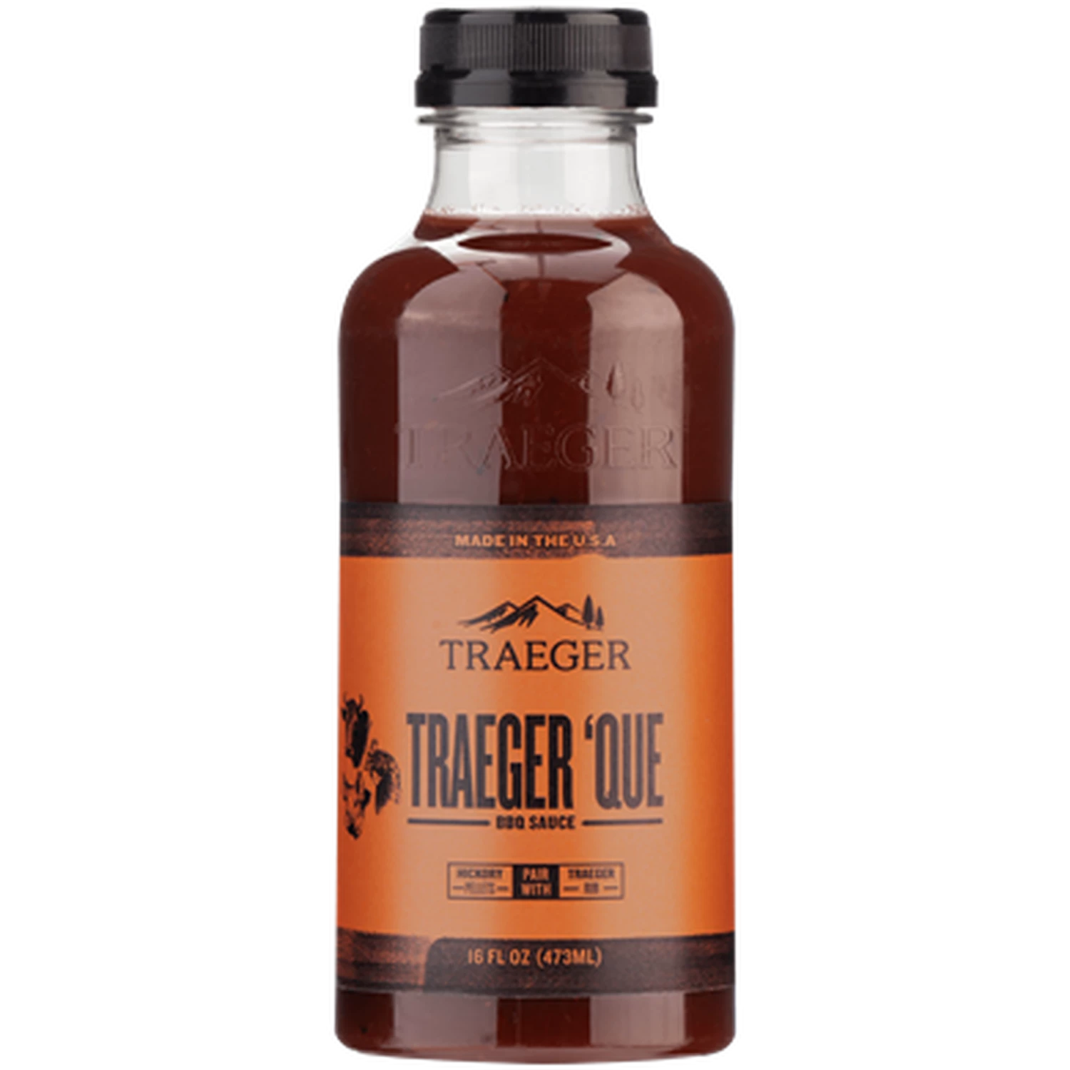 Traeger Accessories TRAEGER 'QUE BBQ SAUCE 16 OZ 1 Traeger Accessories TRAEGER 'QUE BBQ SAUCE 16 OZ
