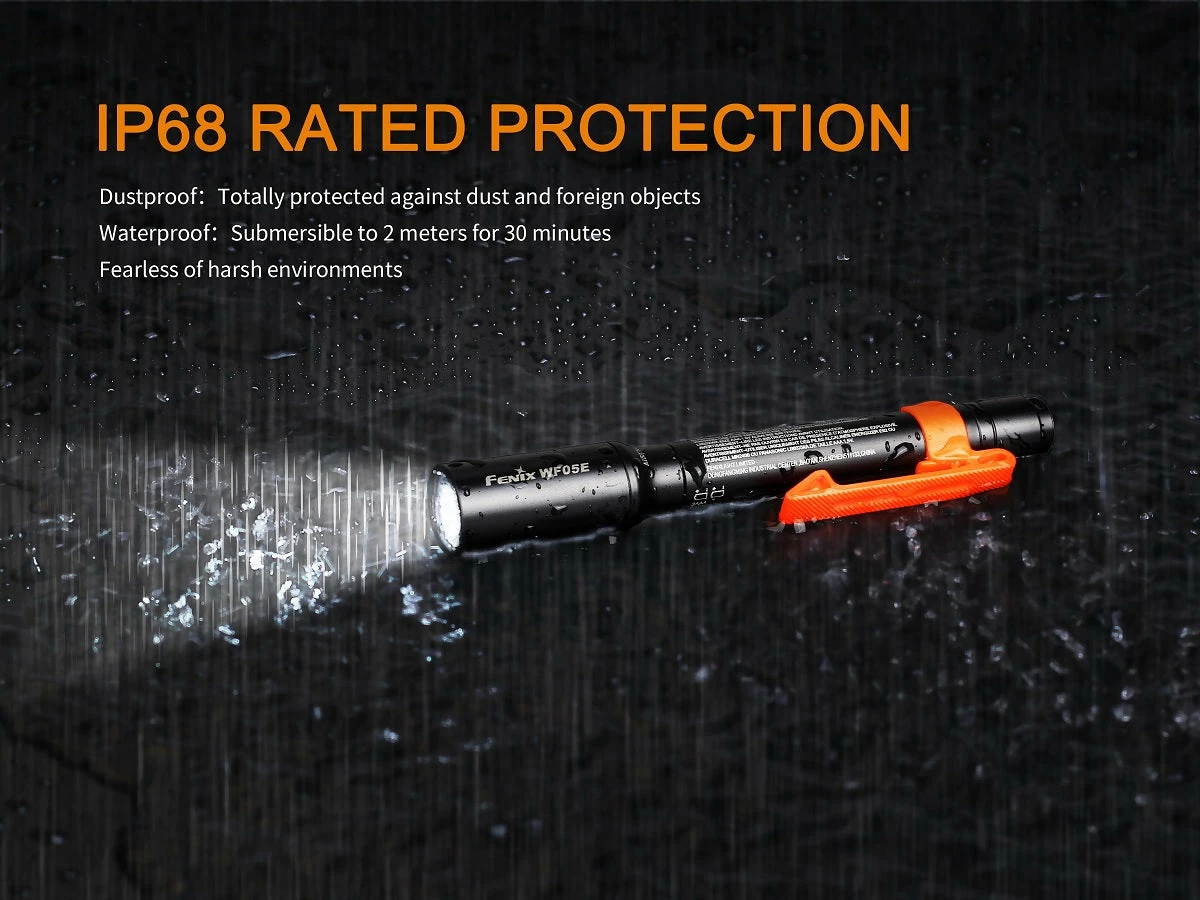 Flashlights FENIX WF05E 85 LUMENS INTRINSICALLY SAFE FLASHLIGHT 5 Flashlights FENIX WF05E 85 LUMENS INTRINSICALLY SAFE FLASHLIGHT