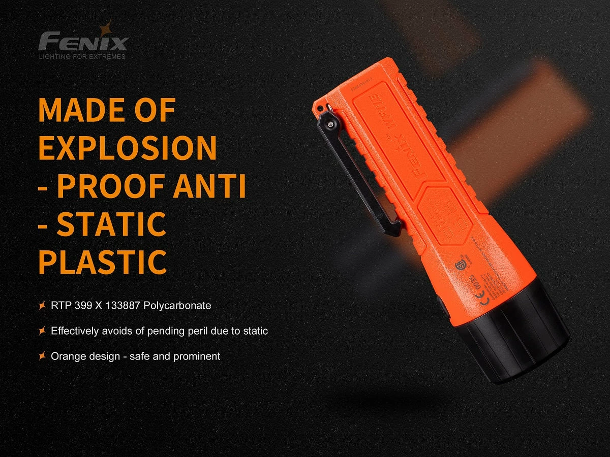 FENIX WF11E 200 LUMENS INTRINSICALLY SAFE FLASHLIGHT 9 FENIX WF11E 200 LUMENS INTRINSICALLY SAFE FLASHLIGHT