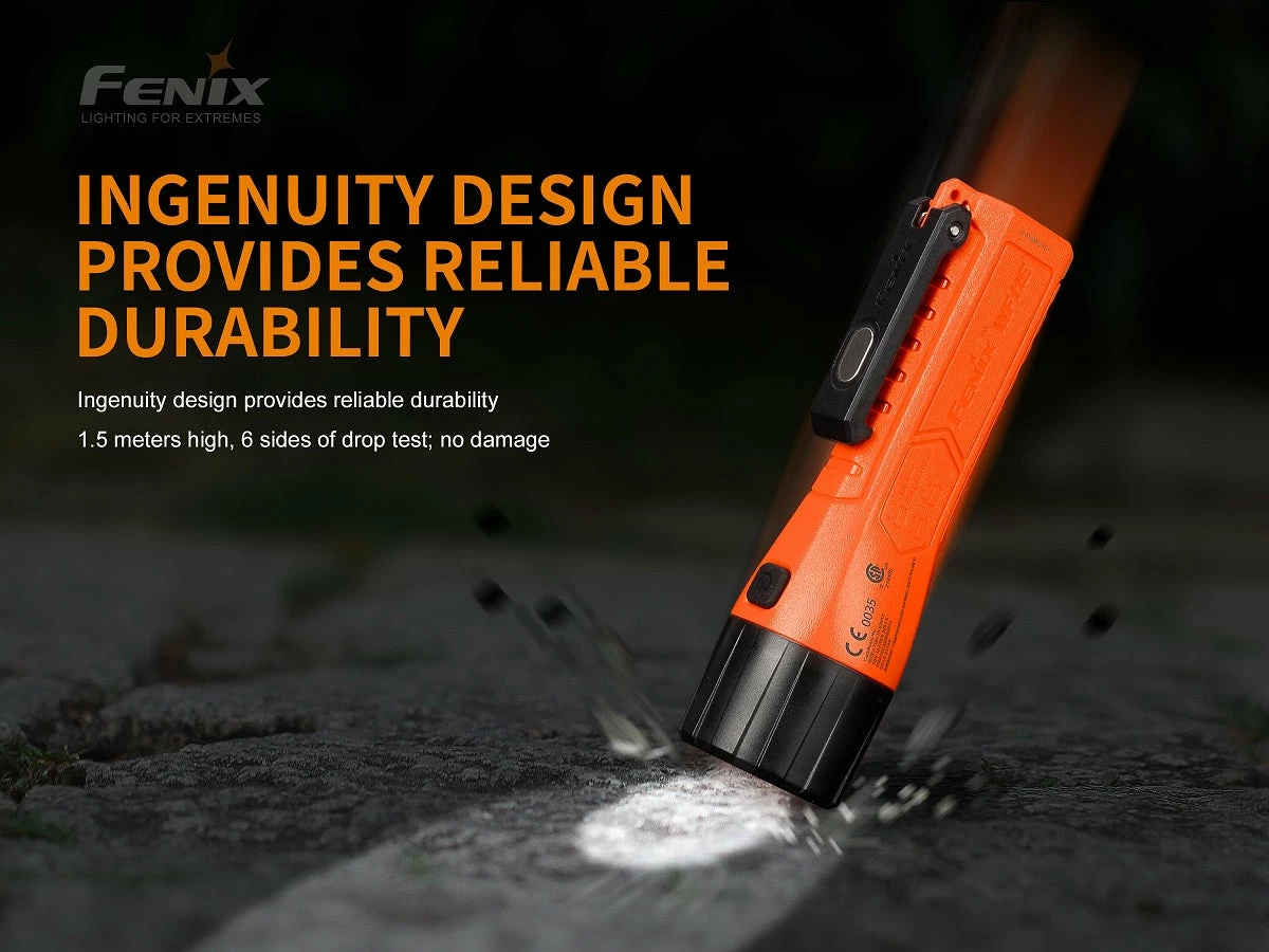 FENIX WF11E 200 LUMENS INTRINSICALLY SAFE FLASHLIGHT 5 FENIX WF11E 200 LUMENS INTRINSICALLY SAFE FLASHLIGHT